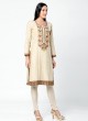 Simple Cotton Churidar Suit